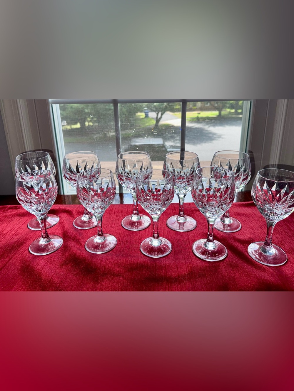 Helena by Nachtmann Bavarian Handblown Crystal-5 Water & 5 Wine Goblets